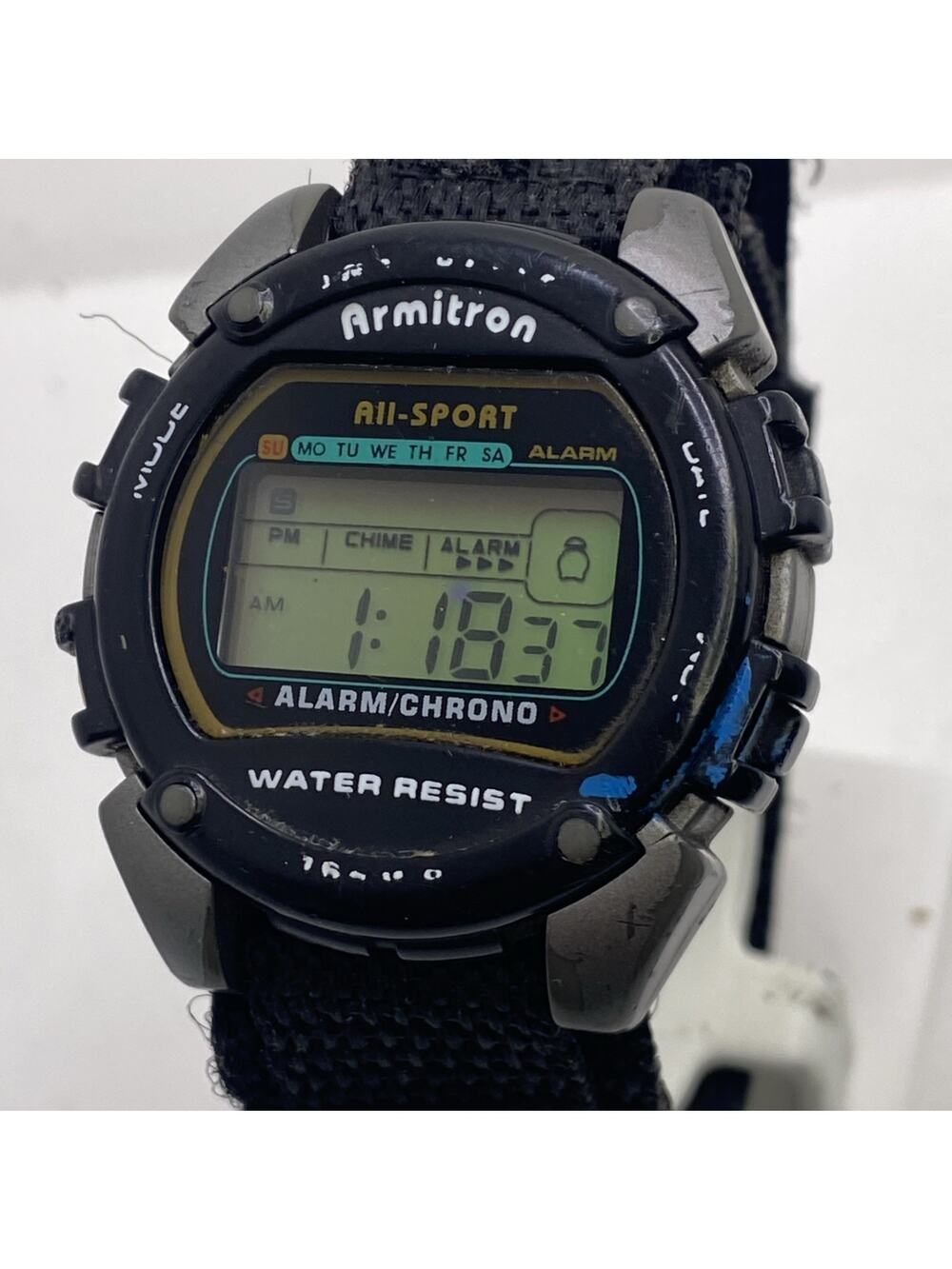 Armitron Vintage Multifunction Watch Works New Battery